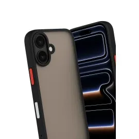Newface Iphone 17 Kılıf Montreal Silikon Kapak - Siyah