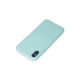 Newface Iphone X Kılıf First Silikon - Turkuaz