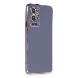 Newface One Plus 9 Pro Kılıf Volet Silikon - Mavi