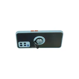 Newface Oppo A54 4G Kılıf Montreal Yüzüklü Silikon Kapak - Buz Mavi