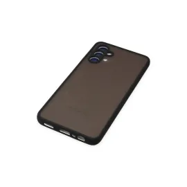 Newface Samsung Galaxy A04S Kılıf Montreal Silikon Kapak - Siyah