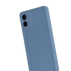 Newface Samsung Galaxy A07 Viera Silikon - Mavi