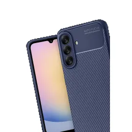 Newface Samsung Galaxy A17 5G Auto Focus Karbon Kapak - Lacivert