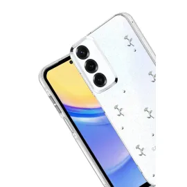 Newface Samsung Galaxy S25 Fe Fiyonk Desenli Kapak - Desen 4