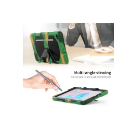 Newface Samsung Galaxy T500 Tab A7 10.4 Kılıf Griffin Tablet Kapak - Kamuflaj