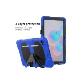 Newface Samsung Galaxy T500 Tab A7 10.4 Kılıf Griffin Tablet Kapak - Mavi