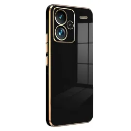 Newface Xiaomi Redmi Note 13 Pro Plus Kılıf Volet Silikon - Siyah