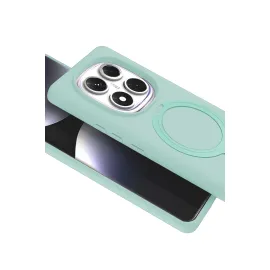 Newface Xiaomi Redmi Note 14 Pro 4G Regal Magsafe Standlı Kapak - Su Yeşili