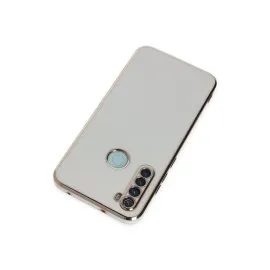 Newface Xiaomi Redmi Note 8 Kılıf Volet Silikon - Beyaz