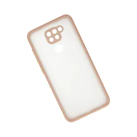 Newface Xiaomi Redmi Note 9 Kılıf Montreal Silikon Kapak - Pembe