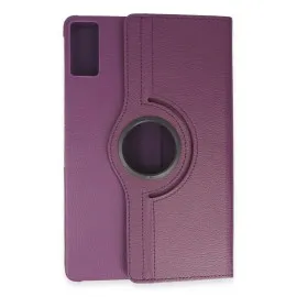 Newface Xiaomi Redmi Pad Se Kılıf 360 Tablet Deri Kılıf - Mürdüm