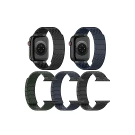 Movenchy Watch 45mm Carbon Steel Kordon - Koyu Yeşil