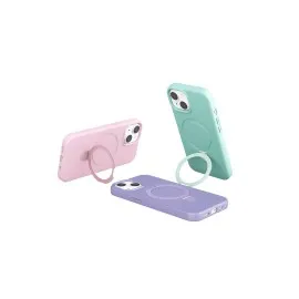 Newface Apple Iphone 15 Regal Magsafe Standlı Kapak - Yeşil