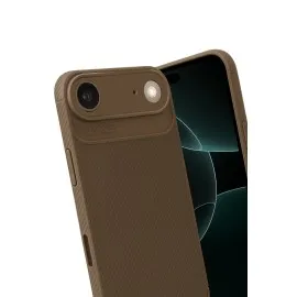 Newface Apple Iphone 17 Air Auto Focus Karbon Kapak - Kahverengi