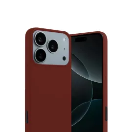 Newface Apple Iphone 17 Pro First Silikon - Bordo