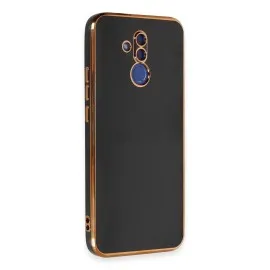 Newface Huawei Mate 20 Lite Kılıf Volet Silikon - Siyah