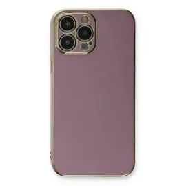 Newface Iphone 13 Pro Kılıf Volet Silikon - Mor