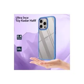 Newface Iphone 15 Pro Max Kılıf Power Silikon - Lila