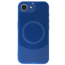 Newface Iphone 16E Kılıf Maya Karbon Kapak - Lacivert