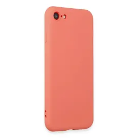 Newface Iphone 7 Kılıf First Silikon - Turuncu