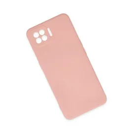 Newface Oppo A73 Kılıf Nano Içi Kadife Silikon - Pudra