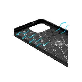 Newface Oppo A73 Kılıf Range Yüzüklü Silikon - Siyah-Kırmızı