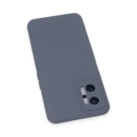 Newface Realme 9I 4G Kılıf Nano Içi Kadife Silikon - Gri