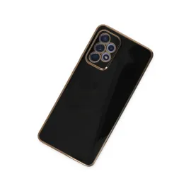 Newface Samsung Galaxy A52 Kılıf Volet Silikon - Siyah