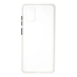 Newface Samsung Galaxy A71 Kılıf Miami Şeffaf Silikon  - Şeffaf
