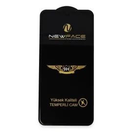 Newface Samsung Galaxy S25 FE 3D Antistatik Cam Ekran Koruyucu - Siyah
