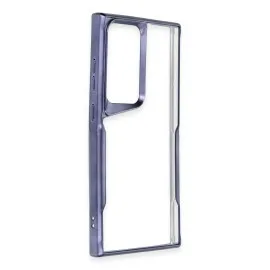 Newface Samsung Galaxy S25 Ultra Kılıf Boyi Silikon Kapak - Lacivert