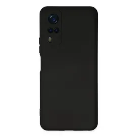 Newface Vivo Y53S Kılıf Nano Içi Kadife Silikon - Siyah