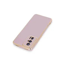 Newface Xiaomi Poco F5 Pro Kılıf Volet Silikon - Mor