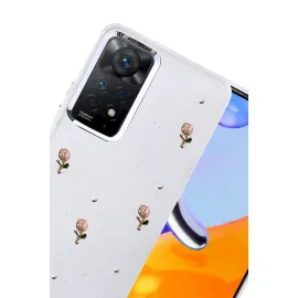 Newface Xiaomi Redmi Note 11 Pro Fiyonk Desenli Kapak - Desen 6