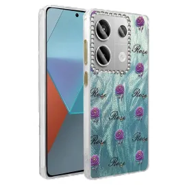 Newface Xiaomi Redmi Note 13 Pro 4G Kılıf Blade Aynalı Desenli Kapak - Desen 9