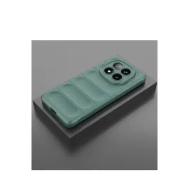 Newface Xiaomi Redmi Note 14 Pro 5G Kılıf Optimum Silikon - Koyu Yeşil