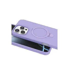 Newface Apple Iphone 16 Pro Max Regal Magsafe Standlı Kapak - Lila