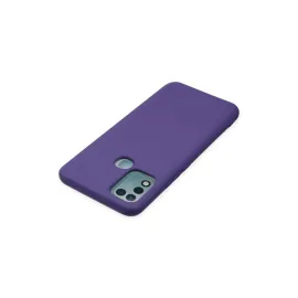 Newface İnfinix Hot 10 Play Kılıf Nano Içi Kadife Silikon - Mor