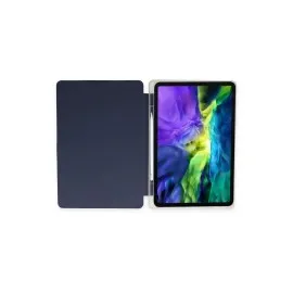 Newface iPad 10.2 (8.nesil) Kılıf Kalemlikli Mars Tablet Kılıfı - Lacivert