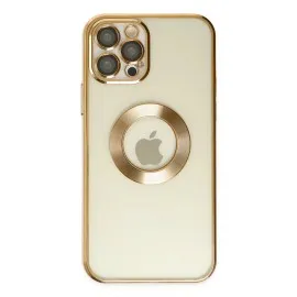 Newface Iphone 12 Pro Kılıf Slot Silikon - Gold