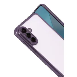 Newface Samsung Galaxy A17 5G Razer Lensli Silikon - Mor