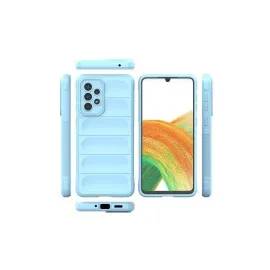 Newface Samsung Galaxy A33 5G Kılıf Optimum Silikon - Sky Blue