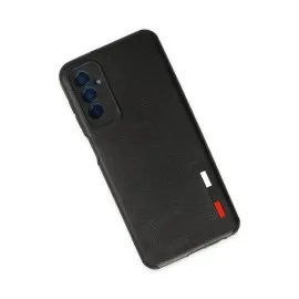 Newface Samsung Galaxy M13 Kılıf Loop Deri Silikon - Siyah