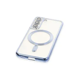 Newface Samsung Galaxy S22 Kılıf Kross Magneticsafe Kapak - Sierra Blue