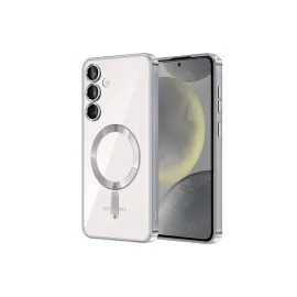 Newface Samsung Galaxy S23 Plus Kılıf Kross Magneticsafe Kapak - Gümüş