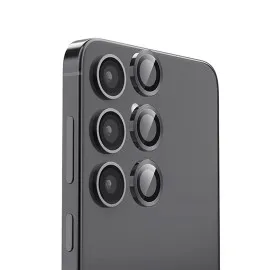 Newface Samsung Galaxy S25 Plus Raze Metal Kamera Lens - Siyah