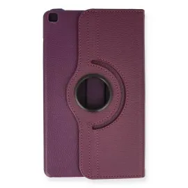 Newface Samsung Galaxy T290 Tab A 8 Kılıf 360 Tablet Deri Kılıf - Mürdüm