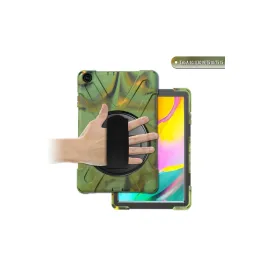 Newface Samsung Galaxy T510 Tab A 10.1 Kılıf Amazing Tablet Kapak - Kamuflaj