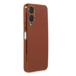 Newface Vivo Y17S Kılıf Volet Silikon - Kırmızı