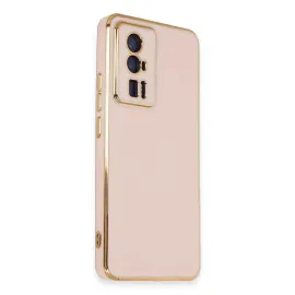 Newface Xiaomi Poco F5 Pro Kılıf Volet Silikon - Pembe